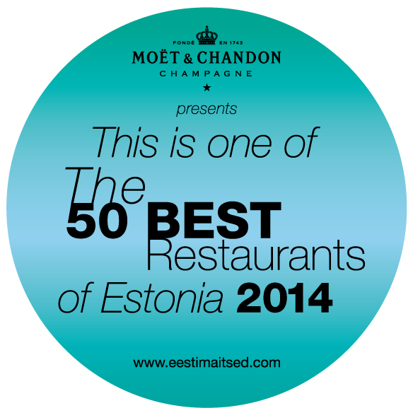 50 Best Restaurants of Estonia 2014